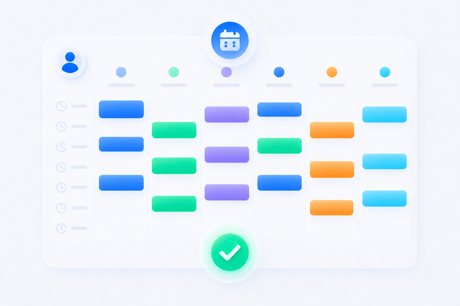 Always aligned with your calendar
