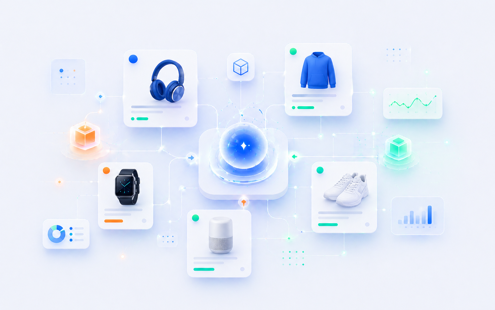 Connected to your products and inventory